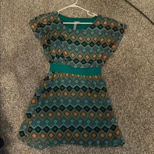 Tribal pattern dress